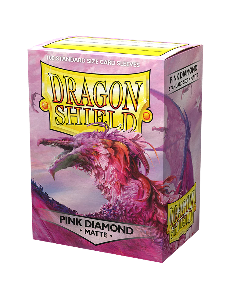 Dragon Shield: Matte Sleeve - Pink Diamond 100Ct