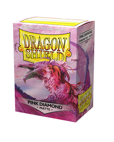 Dragon Shield: Matte Sleeve - Pink Diamond 100Ct