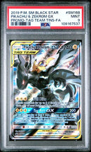 PSA 9 - Black Star Promo - Pikachu & Zekrom GX