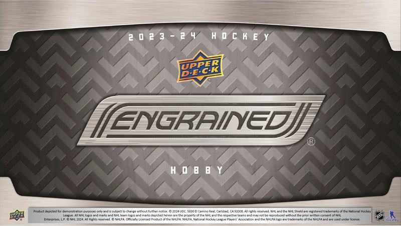 2023-24 Upper Deck Engrained Hockey Hobby Box (IN STOCK - CALL/VISIT IN STORE)