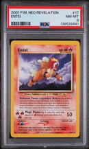 PSA 8 - Neo Revelation - Entei