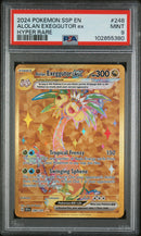 PSA 9 - Surging Sparks - Alolan Exeggutor Ex