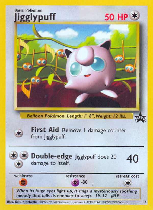 Jigglypuff (7) [Wizards of the Coast: Black Star Promos]