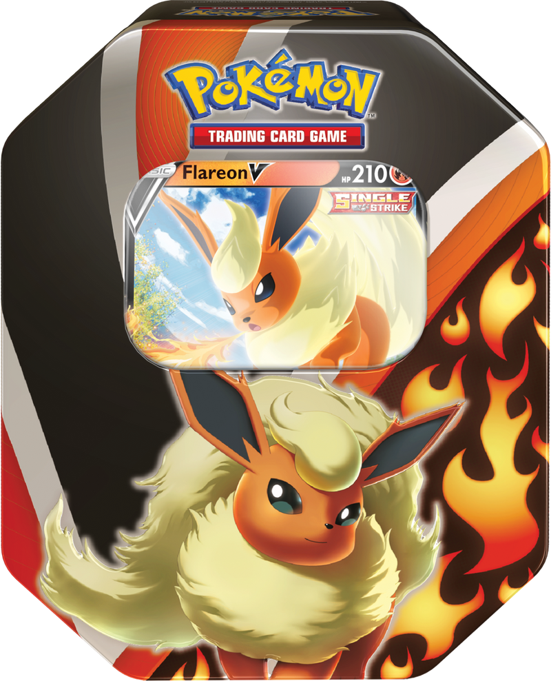 Sword & Shield:  Eevee Evolutions Tin (Flareon V)