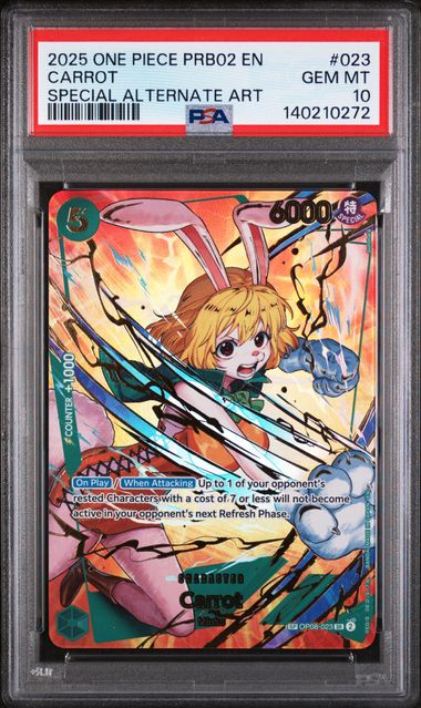PSA 10 - PRB02 - Carrot SP