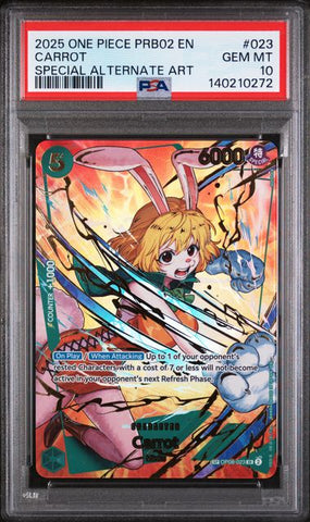 PSA 10 - PRB02 - Carrot SP #023