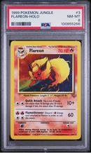 PSA 8 - 1999 Jungle Unlimited - Flareon Holo