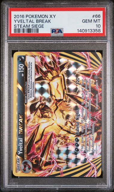 PSA 10 - Steam Siege - Yveltal BREAK