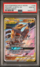 PSA 10 - Unified Minds - Garchomp & Giratina GX