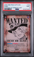PSA 9 - Carrying On His Will - Sabo Wanted SP
