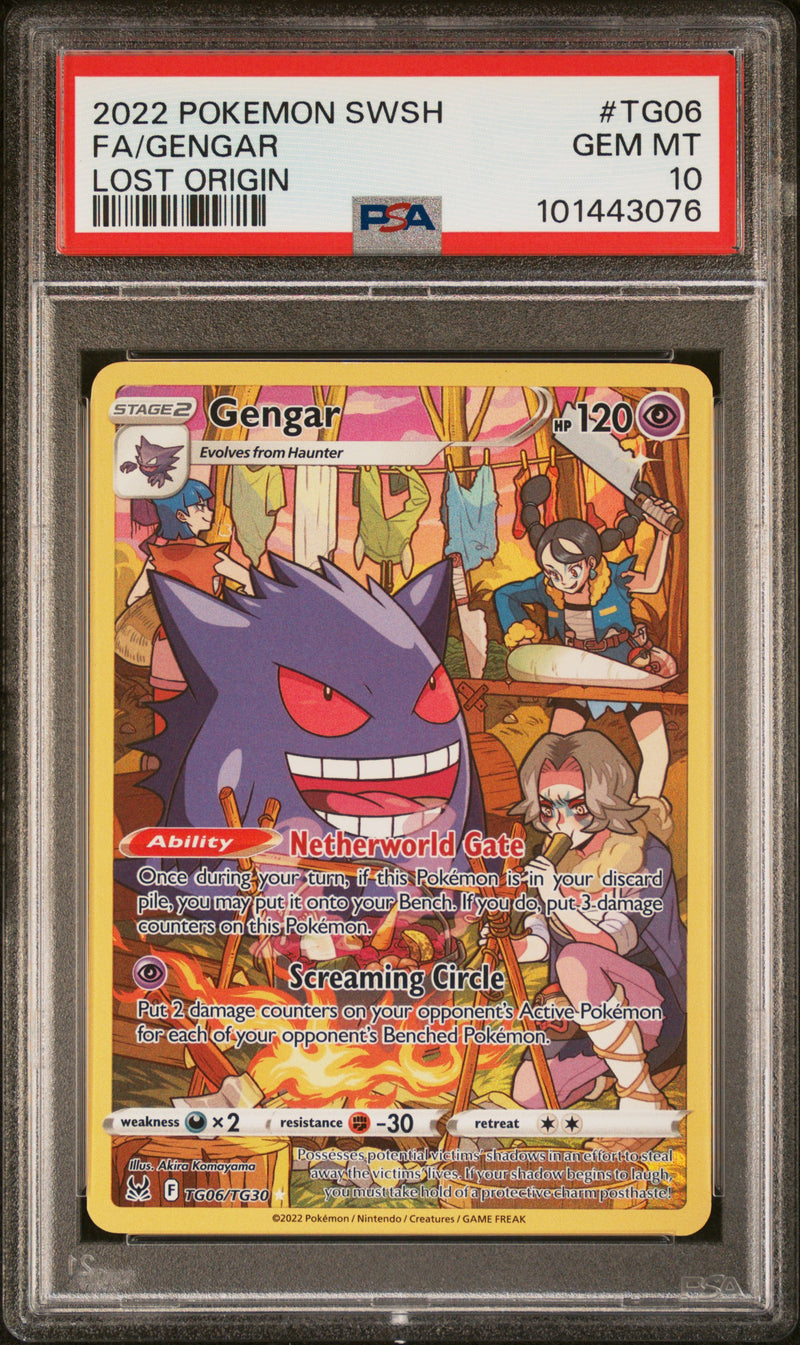 PSA 10 - Lost Origin - Gengar