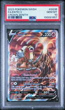 PSA 10 - Crown Zenith - Entei V