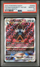 PSA 10 - Crown Zenith - Hisuian Samurott V