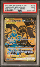 PSA 9 - Tag Team GX All Stars - Lucario & Melmetal GX