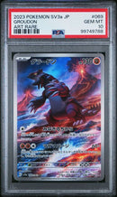 PSA 10 - JPN Sv3a  - Groudon