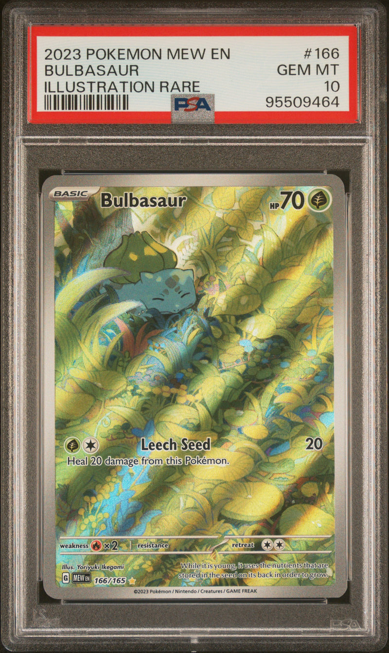 PSA 10 - Pokemon 151 - Bulbasaur