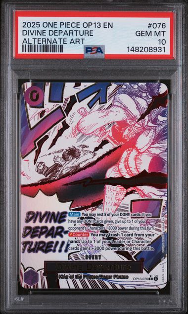 PSA 10 - Carrying On His Will - Divine Departure Manga Alt