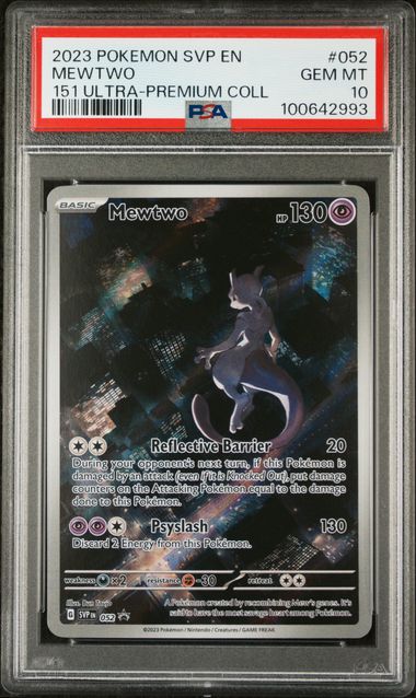 PSA 10 - Pokemon  151 - Mewtwo