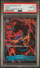 PSA 10 - Japanese OP05 - Kaido Alternate Art