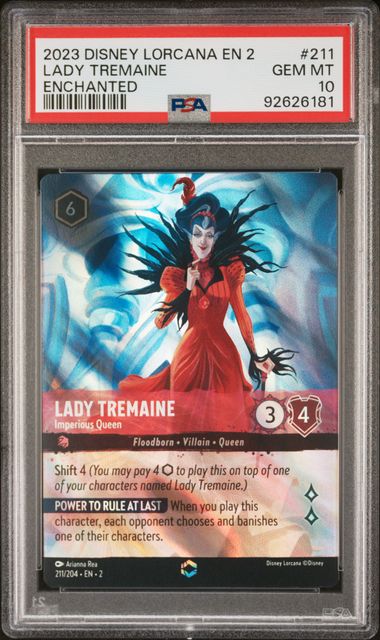 PSA 10 - Rise of the Floodborn  - Lady Tremaine Enchanted