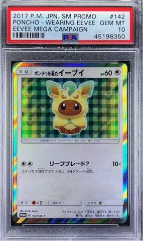 PSA 10 - Eevee Mega Campaign - Leafeon #142