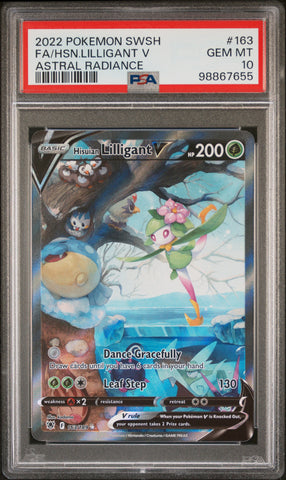 PSA 10 - Astral Radiance - Hisuian Lilligant V #163
