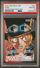 PSA 10 - Japanese OP05 - Sabo (Alternate Art)