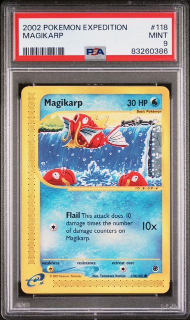 PSA 9 - 2002 Expedition - Magikarp