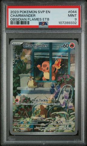 PSA 9 - Black Star Promo  - Charmander #044