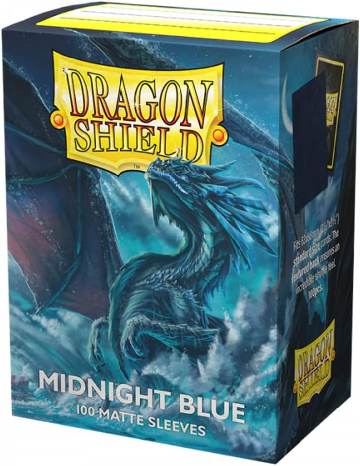 Dragon Shield: Matte Sleeve - Midnight Blue 100Ct