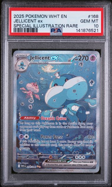 PSA 10 - White Flare - Jellicent ex