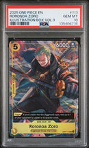 PSA 10 - Illustration Box Vol. 3 - Roronoa Zoro