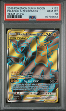 PSA 10 - Team Up - Pikachu & Zekrom GX