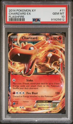 PSA 10 - Flashfire - Charizard Ex #11