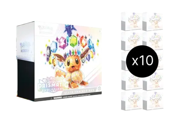 Scarlet & Violet: Prismatic Evolutions - Elite Trainer Box Case