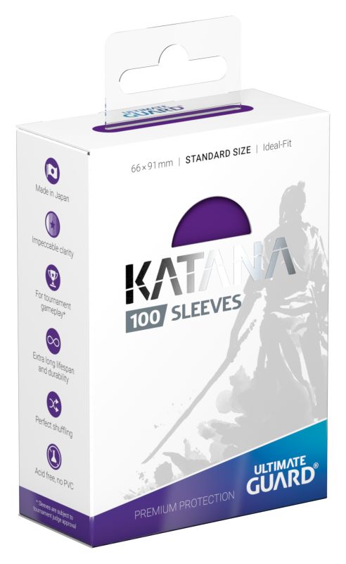 ULTIMATE GUARD - KATANA SLEEVES (PURPLE)