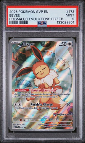 PSA 9 - SVP: Prismatic Evolutions PC ETB - Eevee #173