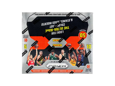 2025 Panini Prizm Euroleague Basketball Hobby Box