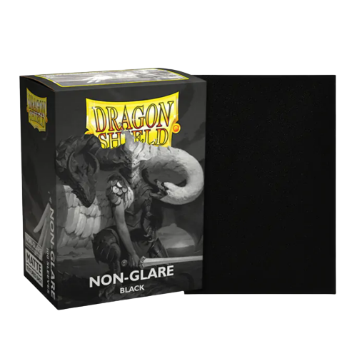 Dragon Shield: Matte Sleeve - Black V2 Non-Glare