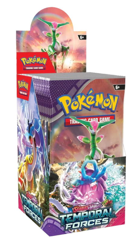Scarlet & Violet: Temporal Forces - Half Booster Box (EU Exclusive) Scarlet & Violet: Temporal Forces - Half Booster Box (EU Exclusive)