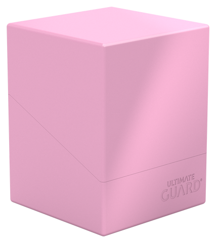 ULTIMATE GUARD - DECK CASE BOULDER 100+ PASTEL SOLID CANDY PINK