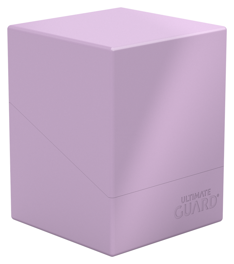 ULTIMATE GUARD - DECK CASE BOULDER 100+ PASTEL SOLID LAVENDER PURPLE