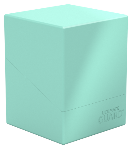 ULTIMATE GUARD - DECK CASE BOULDER 100+ PASTEL SOLID MINT GREEN