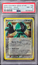 PSA 8 - EX Legend Maker - Registeel Gold Star