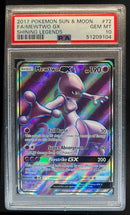 PSA 10 - Shining Legends - Mewtwo Gx
