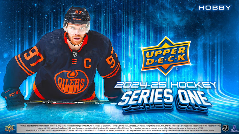 2024-25 Upper Deck Series 1 Hockey Hobby Box (PREORDER - CALL FOR DETAILS)