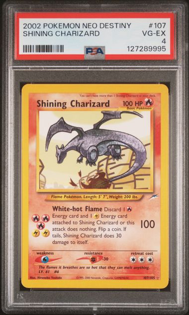 PSA 4 - Neo Destiny - Shining Charizard