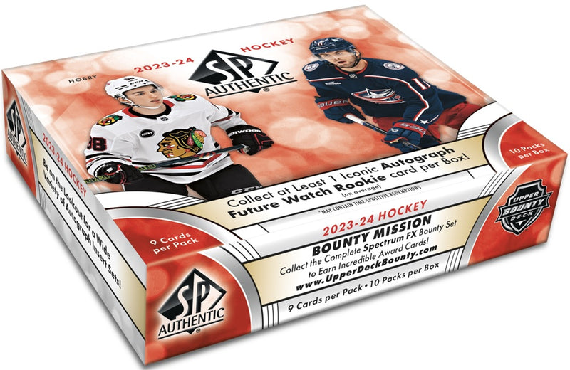 2023-24 Upper Deck SP Authentic Hobby Box (PREORDER - CALL/VISIT INSTORE)