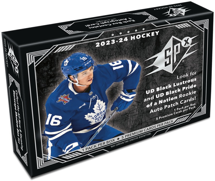 2023-24 Upper Deck SPX Hockey Hobby Box (IN STOCK - CALL/VISIT IN STORE)