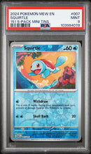 PSA 9 - Pokemon 151 - Squirtle Mini Tin